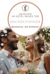 Hochzeitsfeier Flyer in Bad Wimpfen bei Heilbronn