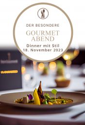Gourmetabend Flyer in Bad Wimpfen bei Heilbronn