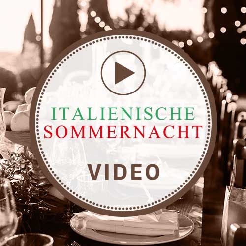 Poster Italienische Sommernacht